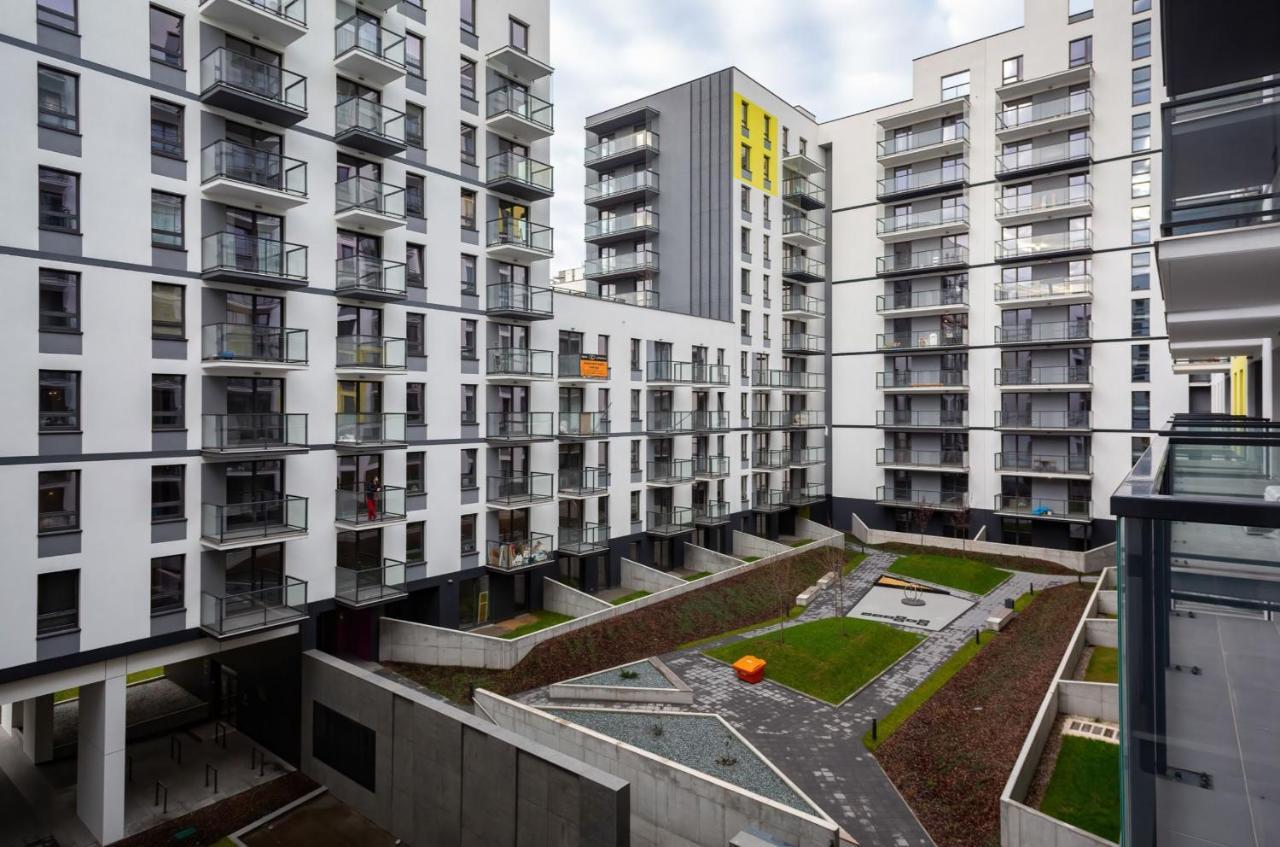 Apartamenty Kasprzaka P&O Serviced Apartments Warschau Exterior foto