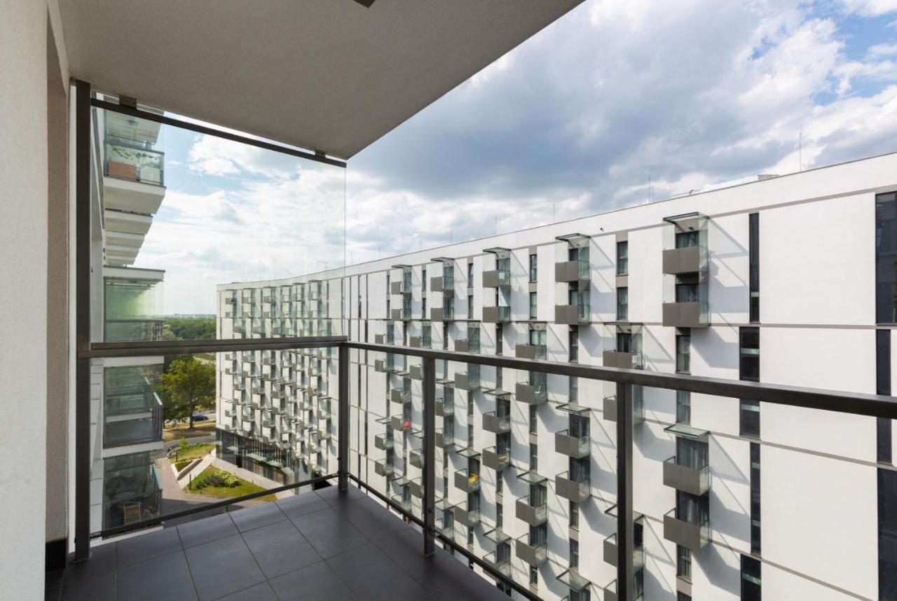 Apartamenty Kasprzaka P&O Serviced Apartments Warschau Exterior foto