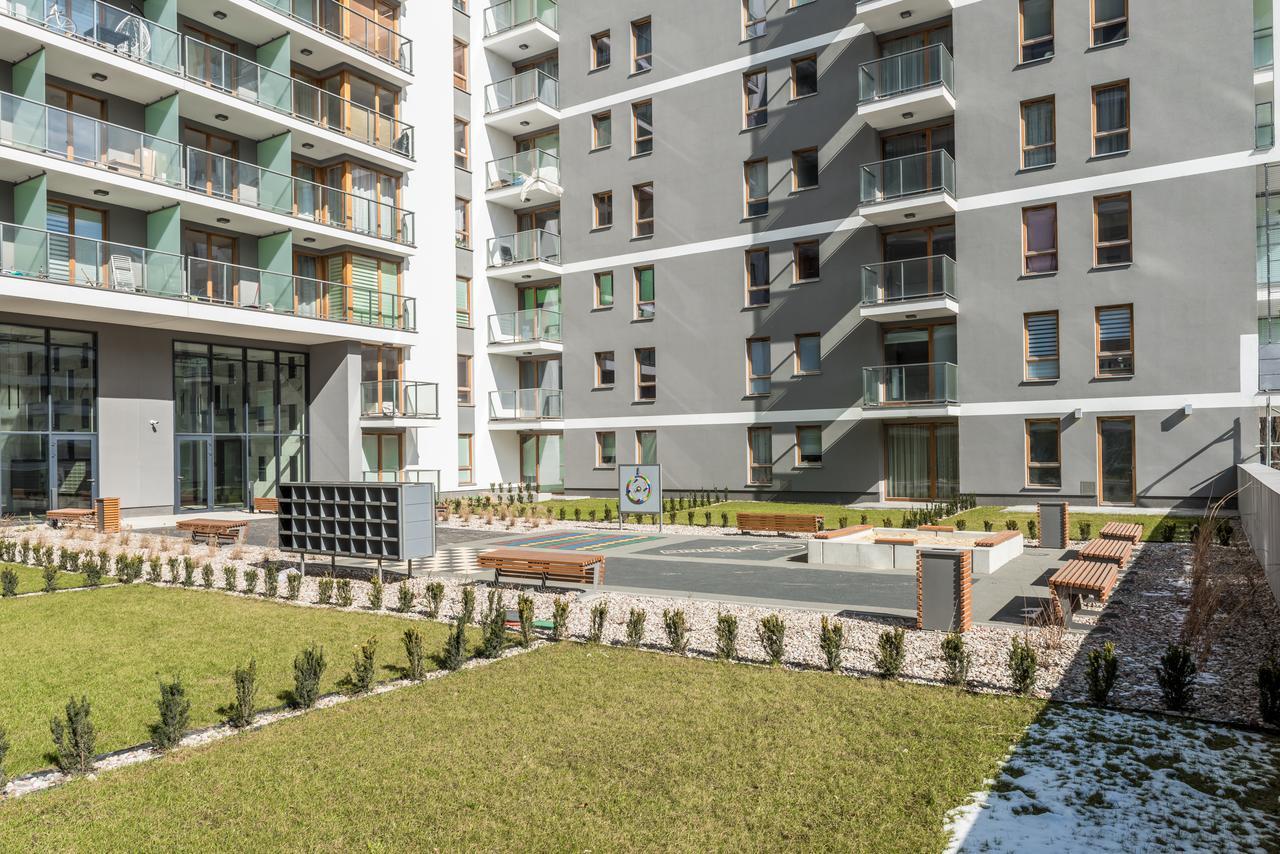 Apartamenty Kasprzaka P&O Serviced Apartments Warschau Exterior foto