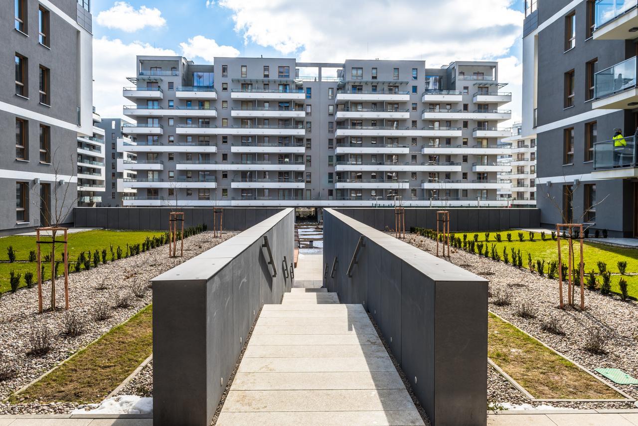 Apartamenty Kasprzaka P&O Serviced Apartments Warschau Exterior foto
